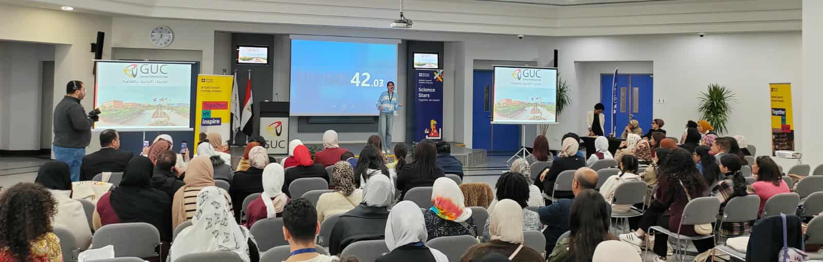 الجامعة الألمانية تستضيف مسابقة Science Stars نجوم العلوم بالتعاون مع المجلس الثقافي البريطاني 